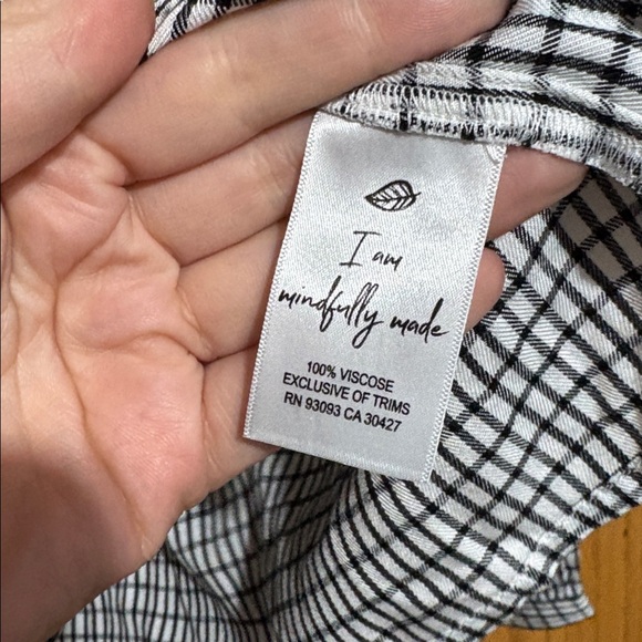 Nic+Zoe NWT plus size 2x femme plaid shirt button up long sleeve collared - Picture 6 of 11